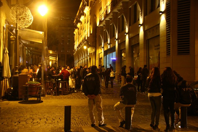 Uruguay Street on Friday Night 